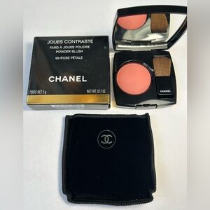 NWT🌷CHANEL JOUES CONTRASTE Powder Blush in #99 Rose Petale